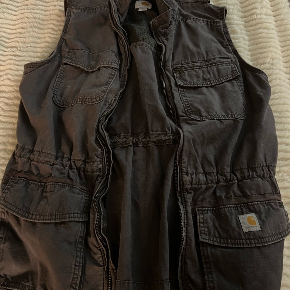 Carhartt Dark Brown Work Vest